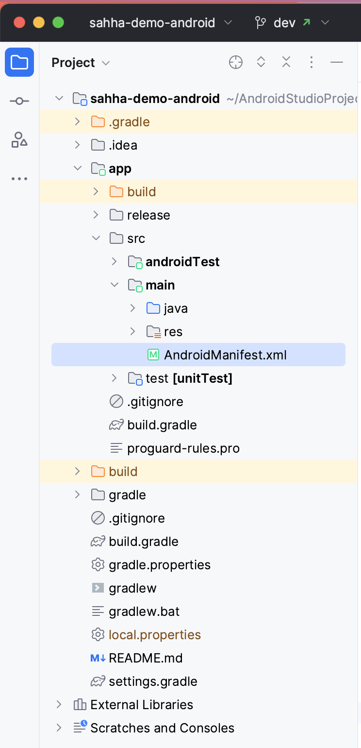 Android Manifest