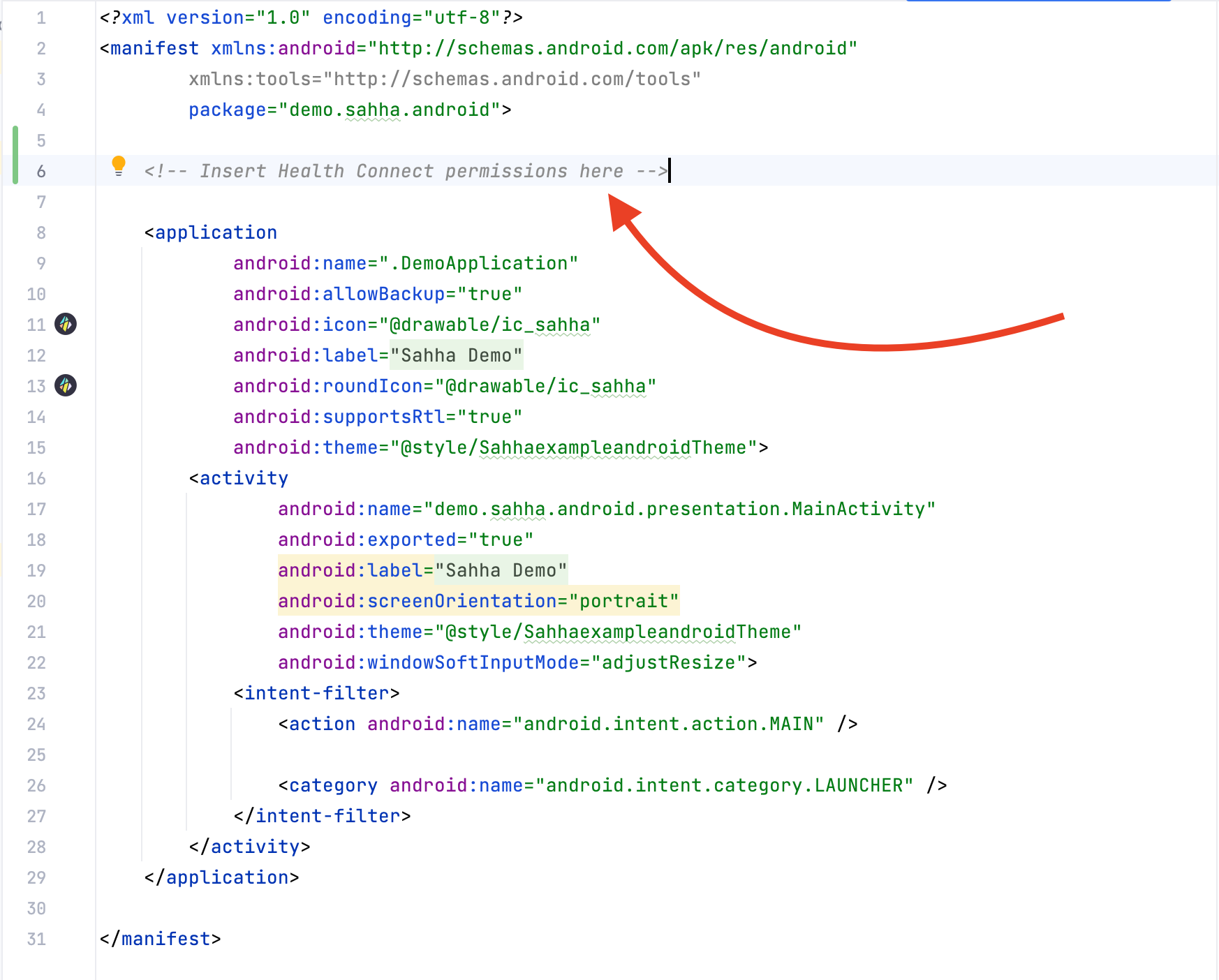 Android Manifest